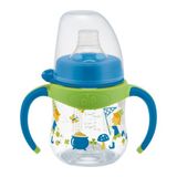 Tyrrell Katz Melamin Alıştırma Bardağı Eğlenceli Tasarım 9 cm - Mavi