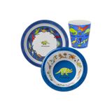 Tyrrell Katz Melamin Mama Kasesi - Tabağı- Alıştırma Bardağı Dino