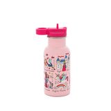 Tyrrell Katz Princess Pipetli Paslanmaz Çelik Matara 400 Ml - Açık Pembe