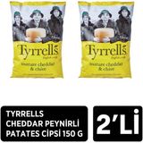 Tyrrells Cheddar Peynirli Patates Cipsi 2 x 150 gr - 1 Adet