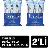 Tyrrells Deniz Tuzlu Patates Cipsi 2 x 150 gr - 1 Adet