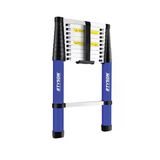 Tyson Pro Series Alüminyum Teleskopik Merdiven 320 cm 11 Basamaklı 150 kg Kapasiteli - TYS9147
