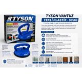 Tyson Tekli Plastik Cam Vantuzu Cam/ayna/çelik/fayans/seramik 50 kg Kod :TYS9460