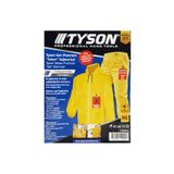 TYSON Unisex Premium Takım Yağmurluk Sarı Fermuarlı