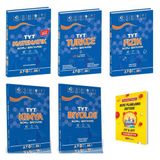 TYT 2027 Matematik Türkçe Fizik Kimya ve Biyoloji 5li Set Soru Bankası + Planlama Defteri
