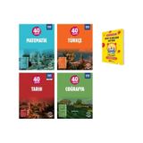 TYT 40 Seans Matematik Türkçe Tarih ve Coğrafya 4lü Set