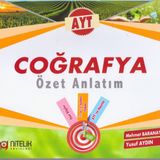 TYT AYT Coğrafya, Tarih Özet Anlatımlı 3'lü Set Nitelik Yayınları