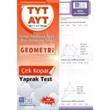 TYT AYT Geometri Çek Kopar Yaprak Test Bulut Eğitim Yayınları