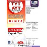 TYT AYT Kimya Çek Kopar Yaprak Test Bulut Eğitim Yayınları