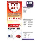 Tyt Ayt Kimya Çek Kopar Yaprak Test - Bulut Yayınları