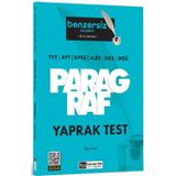 TYT AYT KPSS ALES DGS MSÜ Kral Serisi Benzersiz Paragraf Yaprak Test