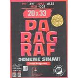 TYT AYT KPSS ALES MSÜ DGS Paragraf 20 x 33 Deneme Sınavı