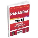 TYT AYT MSÜ KPSS DGS ALES Paragraf 26x16 Fasikül Denemeler