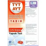 TYT AYT Tarih Çek Kopar Yaprak Test Bulut Eğitim Yayınları