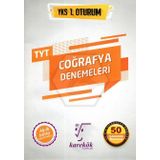 TYT Coğrafya 50'li Deneme Sınavı 1.Oturum-Karekök Yayınları
