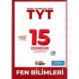 TYT Fen Bilimleri 15 Deneme Sınavı Metin Yayınları