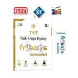 TYT Fizik Kimya Biyoloji FKB 15'li Frekans Denemeleri+Dokunmatik Kalem kr