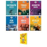 TYT IceBerg Matematik Geometri Türkçe Fizik Kimya ve Biyoloji Soru Bankası Sayısal 6lı Set