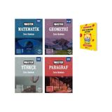 TYT Master Matematik Türkçe Geometri ve Paragraf Soru Bankası Eşit Ağırlık 4lü Set