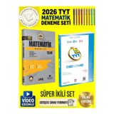 Tyt Matematik 12 X 40 Deneme+Üçdörtbeş Yayınları Tyt Matematik 10 Lu Deneme+Kalem