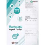 TYT Matematik 60 Yaprak Test Nitelik Yayınları