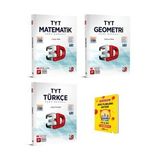 TYT Matematik Geometri ve Türkçe Soru Bankası 3lü Set