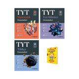 TYT Matematik Türkçe ve Fen Bilimleri 3lü Deneme Seti