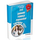 TYT Şahane Türkçe Paragraf Yaprak Test Akıllı Adam Yayınları