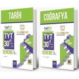 TYT Tarih ve Coğrafya Deneme Seti 2 Kitap - Çap Yayınları
