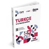 TYT TÜRKÇE 10'LU Branş Denemeleri Video Çözümlü ÖSYM Tarzında (Çok Renkli)