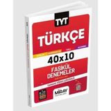 TYT Türkçe 40x10 Fasikül Denemeler