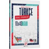 Tyt Türkçe Konu Özetli 10 x 40 Branş Denemeleri