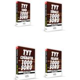 TYT Türkçe-Tarih-Coğrafya-Felsefe Soru Bankası Seti - Çapa Yayınları