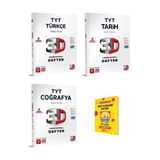 TYT Türkçe Tarih ve Coğrafya Video Destekli Defter 3lü Set