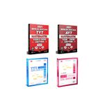 TYT Türkçe ve AYT Matematik Soru Bankası 2 Kitap Set-Üç Dört Beş Yayıncılık