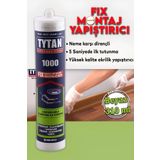 Tytan Fix Montaj Yapıştırıcı 310 Ml Beyaz Mutfak Banyo Ahşap Dolap Beton Fayans Mermer Çok Amaçlı