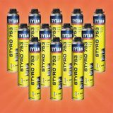 Tytan Mantolama Köpüğü Tabancalı Styro 753 Tytan 750 ml Tytan - Selena - 12 Adet