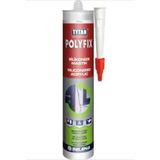 Tytan Mastik Akrilik Slikonize Mastik Polyfix 500 gr Beyaz (5 Adet)
