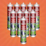 Tytan Mastik Siyah Polyfix 500 gr - Selena - 10 Adet