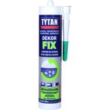 Tytan Professional Tytan Dekor Fix 310 ml Silikon Montaj Yapıştırıcısı Kolay Temizlenir Yüksek Kalite Akrilat