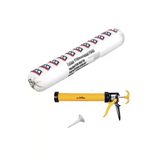 Tytan Pu 45 Siyah Oto Sosis Mastik 600 Ml +Sosis Tabancası İle Birlikte