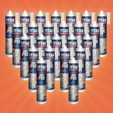 Tytan Silikon Fast Fix Montaj Yapıştırıcı 290 ml - Selena - 24 Adet