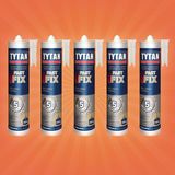Tytan Silikon Fast Fix Montaj Yapıştırıcı 290 ml - Selena - 5 Adet