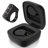 TYUOBOX TIK TOK Kablosuz Sayfa Çevirici Tiktok Kaydırma Düğmesi Halkası Parmak Ucu Bluetooth Uzaktan Kumanda iPhone Android ipad Cep Telefonu için Şarj Kılıflı (Siyah)