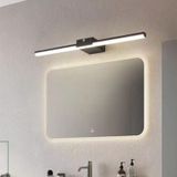 TZSMUM İç mekan uzun duvar lambası LED 120° hareket sensörlü duvar aydınlatması banyo aynası su geçirmez duvar lambası şalterli demir alüminyum akrilik yatak odası koridor için (40 cm, nötr ışık)