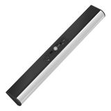 TZSMUM LED Dolap Duvar Lambası Uzaktan Kumandalı Kısılabilir Duvar Lambası Hareket Sensörlü Duvar Lambası Mutfak Merdiven Koridor için USB Şarj Edilebilir Duvar Aydınlatması (Siyah, 45 cm)