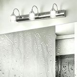 TZSMUM Yaratıcı retro duvar aydınlatması LED gümüş kuğu boynu döndürülebilir duvar lambası banyo aynası akrilik alüminyum demir duvar lambası iç dekorasyon yatak odası merdiven boşluğu için (beyaz
