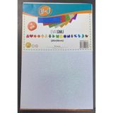 U-4 Eva Simli Köpük Kağıt 10 Renk 20X30CM Glitter Foam Sheet El Işi Okul Projesi U4-147