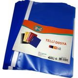 U-4 F247 Mavi Telli Dosya - 50'li Paket