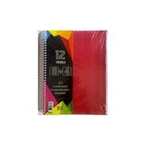 U-Deep Umut U-Deep A4 Büyük Boy 300 Yaprak Ayraçlı Spiralli Plastik Kapaklı 8 Kareli + 4 Çizgili Defter